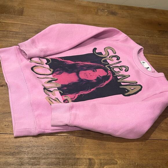 Cotton On Kids Selena Gomez Active Top Purple Pink Size 7/8 Smaller - Picture 3 of 12